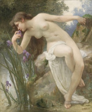 Guillaume Seignac Painting - El iris fragante Académico desnudo Guillaume Seignac